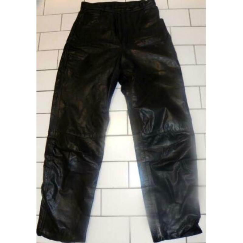 leren dames motorbroek maat 40