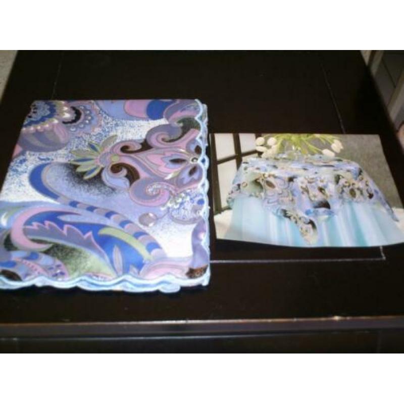 Tafelkleed 90x90cm Cintia roze - en meer !! BEKIJKEN !!!!