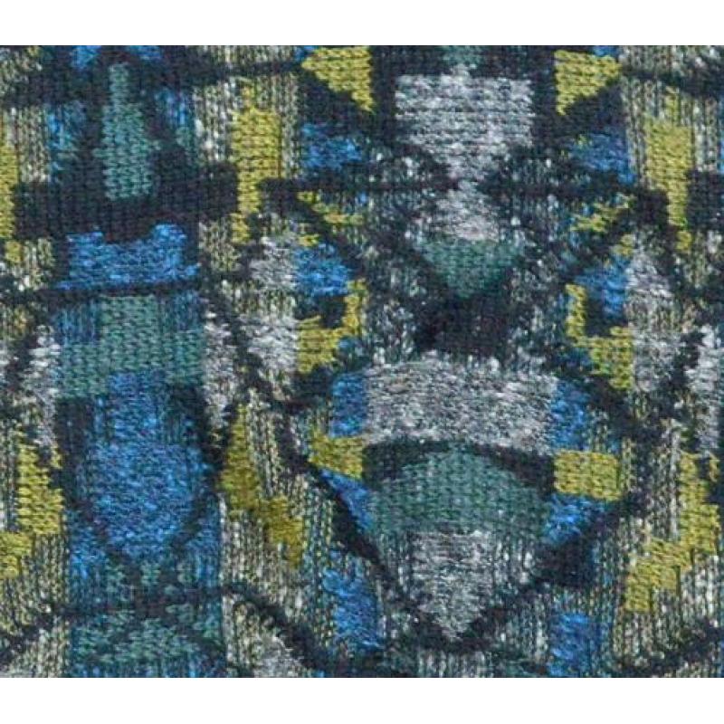 Carlo Colucci maat L "blauw oker "