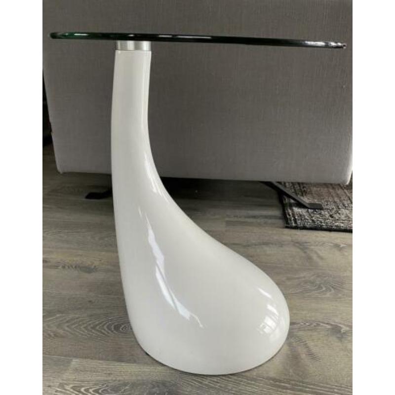 VidaXL salontafel druppel wit