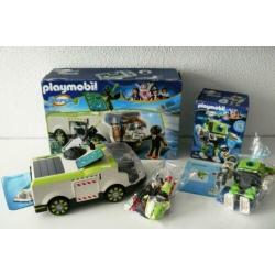 NIEUW STAAT Playmobil Super 4 Techno 6692 + 6693