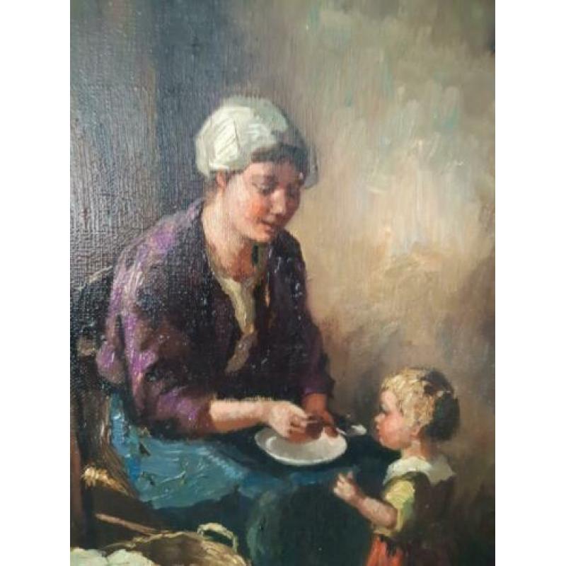 H. Endlich (20ste eeuw) - Olieverf op doek - 1950