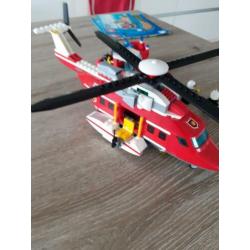 Lego city Fire helikopter/Brandweerhelikopter 7206