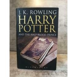 Misprint, first edition Harry Potter and the half-blood