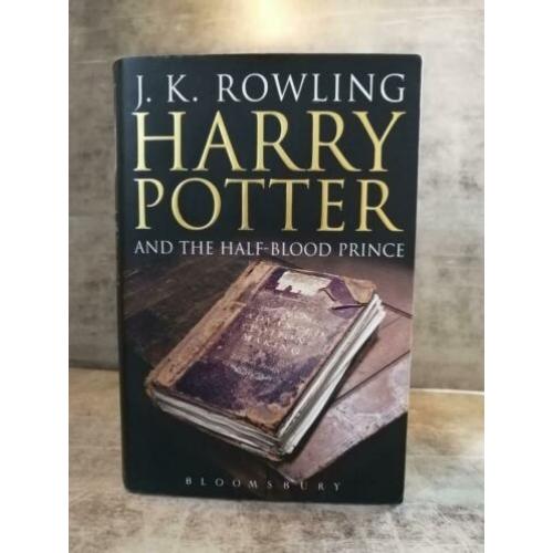 Misprint, first edition Harry Potter and the half-blood