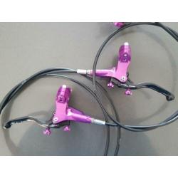 Hope Tech3 E4 set paars nieuw!