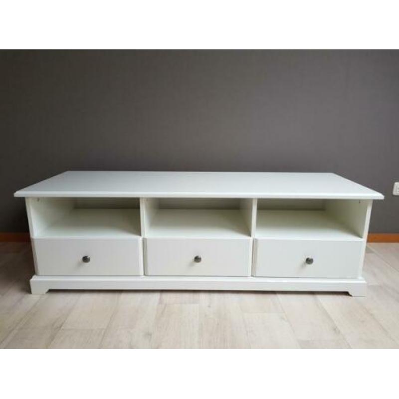 Tv meubel Ikea Liatorp wit met laden