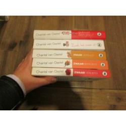 5x Chantal van Gastel Zwaar trilogie zoek uit geknipt samen