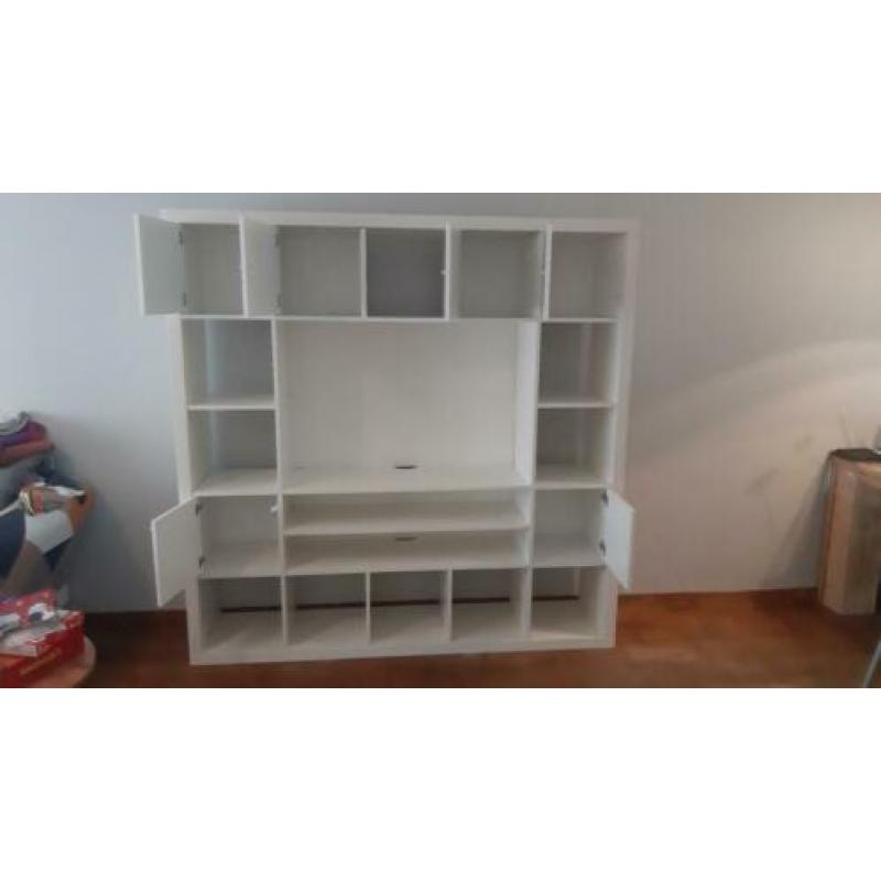 Wit IKEA TV kast, Kallax, Expedit, 5x5