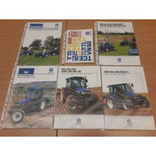 New holland duitse trekker, combine folders 22 stuks
