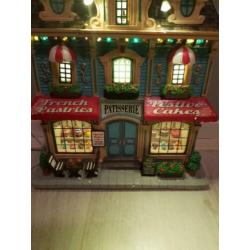 Lemax French Pastries Facade kerstdorp