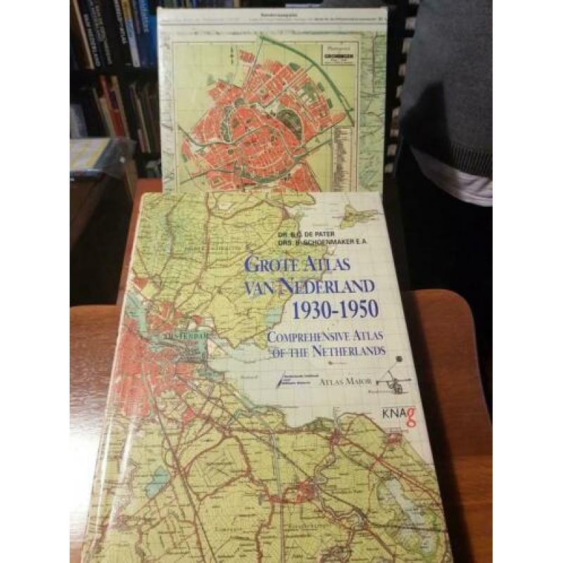 Grote atlas van Nederland 1930-1950