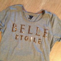 Nieuw shirt belle etoile print mt 42/44 (b.36)