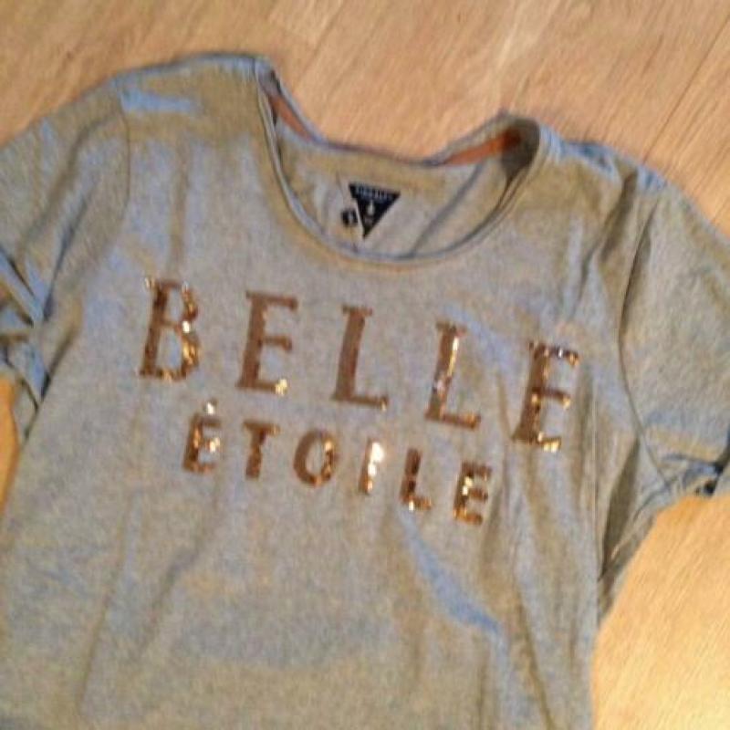Nieuw shirt belle etoile print mt 42/44 (b.36)