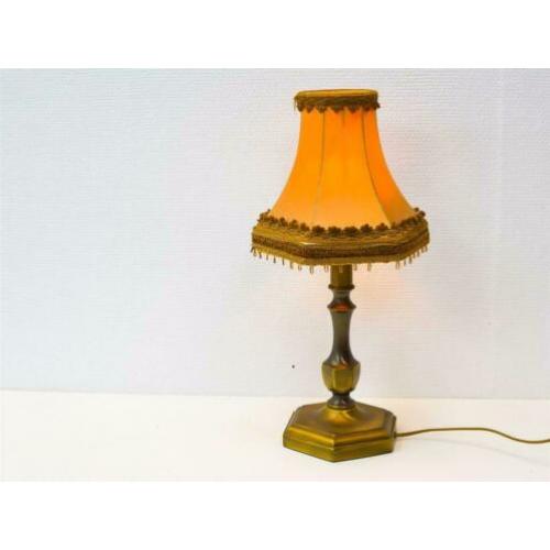 Brocant messing lamp tafellampje 80166