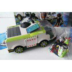 NIEUW STAAT Playmobil Super 4 Techno 6692 + 6693