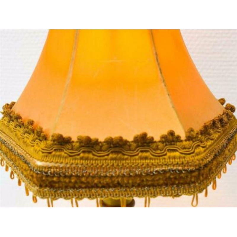 Brocant messing lamp tafellampje 80166