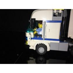 Lego city 7288 mobiele politiepost