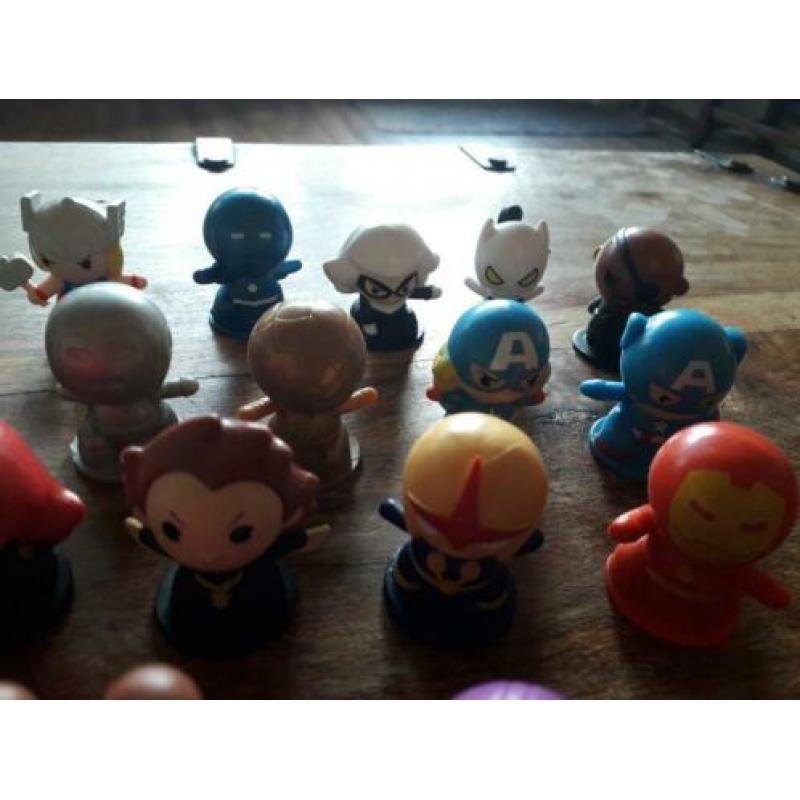 18 super helden poppetjes van Disney