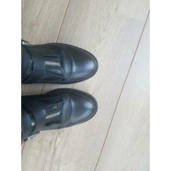 Stoere bikerboots van Manfield, maat 37.