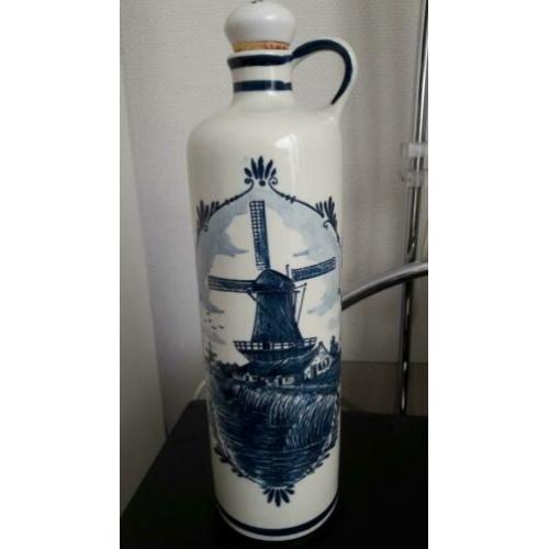 Bols Delfts Blauw jeneverkruik met inhoud