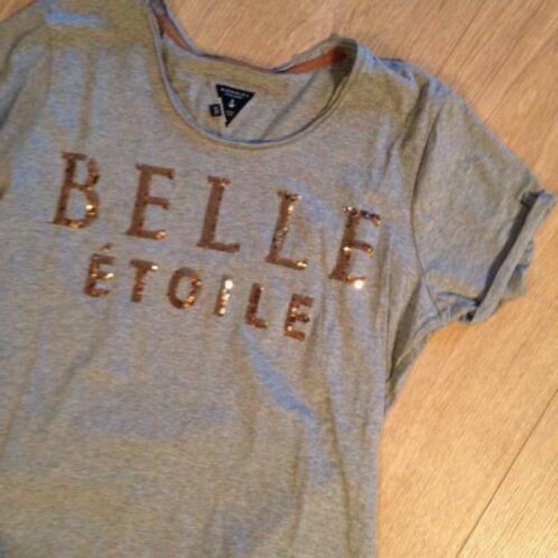 Nieuw shirt belle etoile print mt 42/44 (b.36)