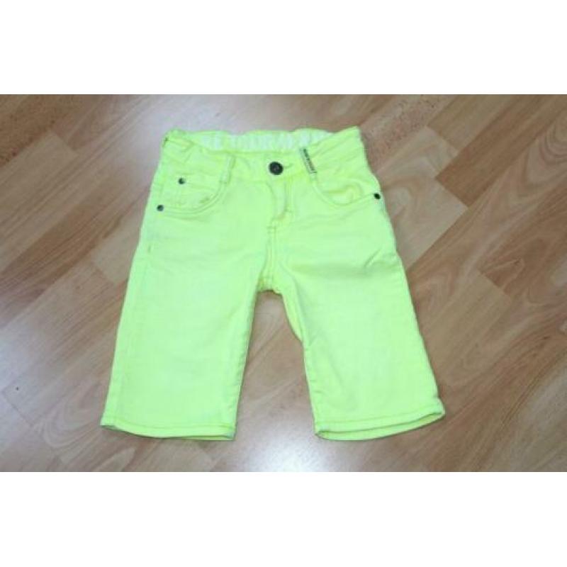 Stoere Retour short + shirt Indian Blue maat 8 / 128 ZGAN!!