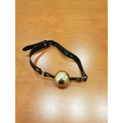 Metalen ballgag bondage bdsm