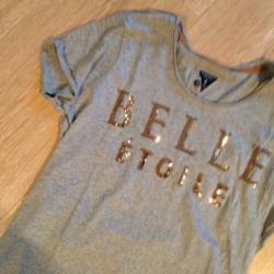 Nieuw shirt belle etoile print mt 42/44 (b.36)