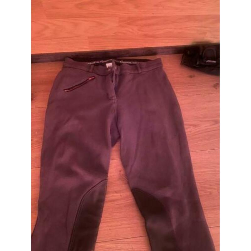 Te koop thermo rij laarzen en paardrijbroek