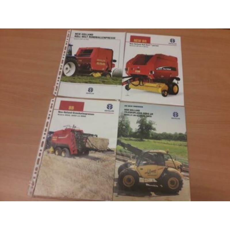 New holland duitse trekker, combine folders 22 stuks