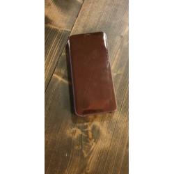 Clear view cover Samsung Galaxy S9 paars