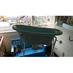 Babybadje met standaard mintgroen