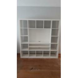 Wit IKEA TV kast, Kallax, Expedit, 5x5