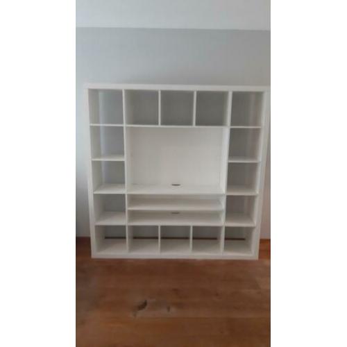 Wit IKEA TV kast, Kallax, Expedit, 5x5