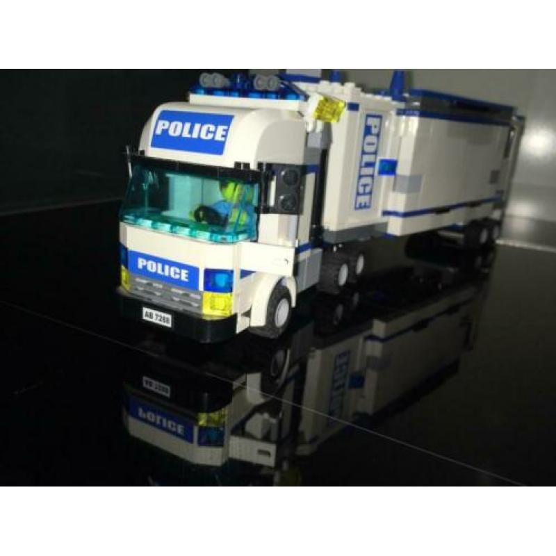 Lego city 7288 mobiele politiepost