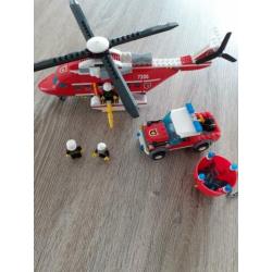 Lego city Fire helikopter/Brandweerhelikopter 7206