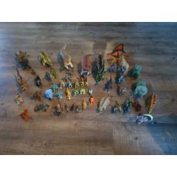 Veel soorten dinosaurussen 48 stuks