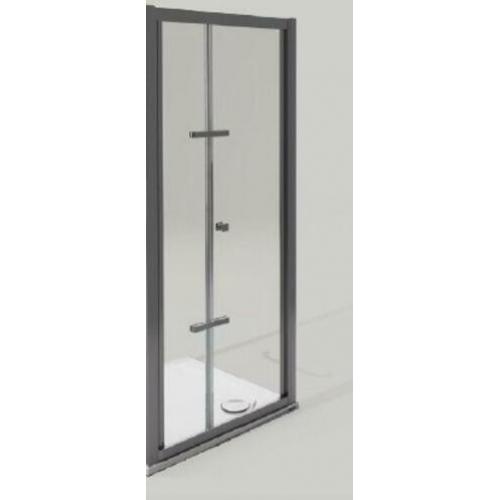 Douche nisdeur vouwdeur 76 c.m. (72 - 77 c.m.) 190 cm hoog