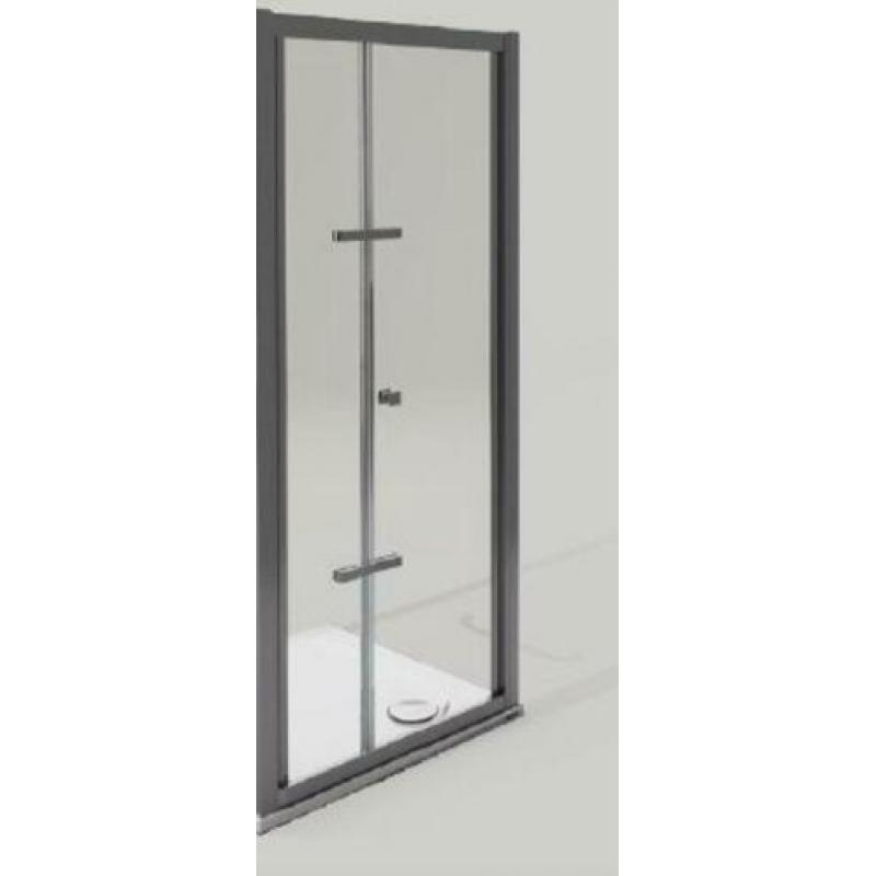 Douche nisdeur vouwdeur 76 c.m. (72 - 77 c.m.) 190 cm hoog