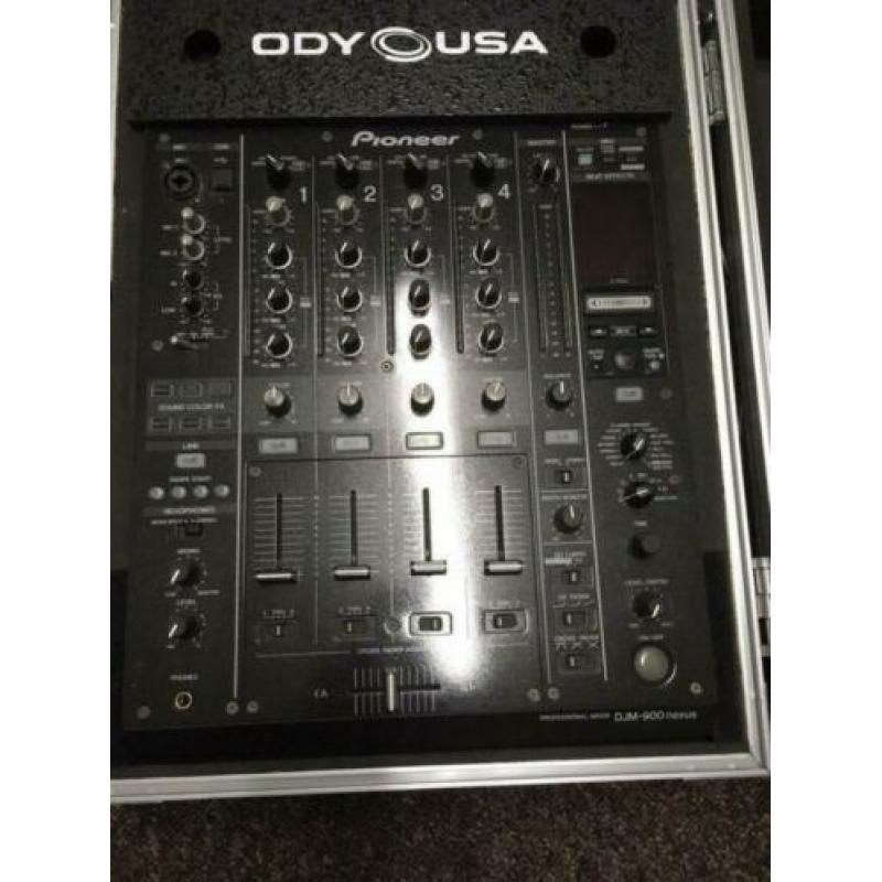 DJ-Komplett Set 2xTechnics 1210 M3D+1xPioneer DJM-900 NXS+Zu