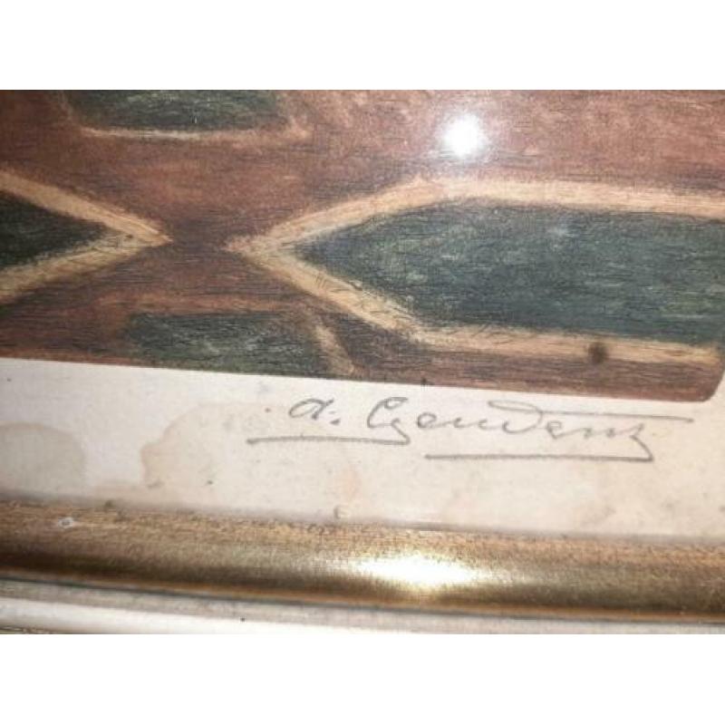 Albert Geudens. Vlaamse schilder,etser aquarelist