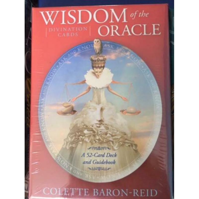 Sets orakelkaarten en wijsheid/spirituele kaarten