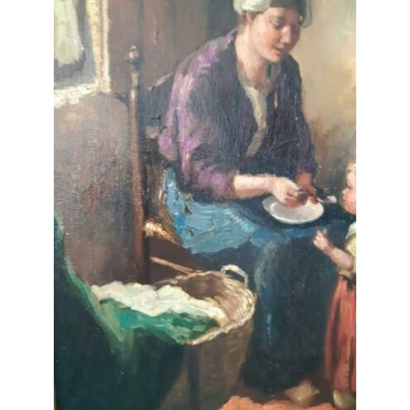 H. Endlich (20ste eeuw) - Olieverf op doek - 1950