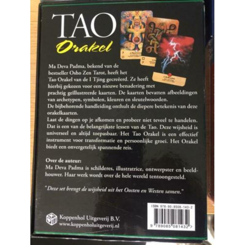 Sets orakelkaarten en wijsheid/spirituele kaarten