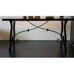 Van Roon Living eettafel Eric Kusters style zwart hoogglans