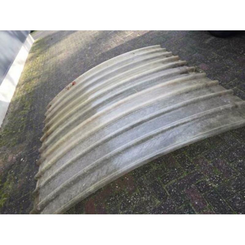 Lichtkoepel platen / Polyester platen gebruikt