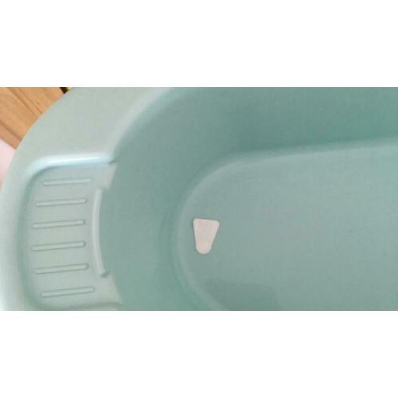 Babybadje met standaard mintgroen