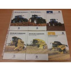 New holland duitse trekker, combine folders 22 stuks