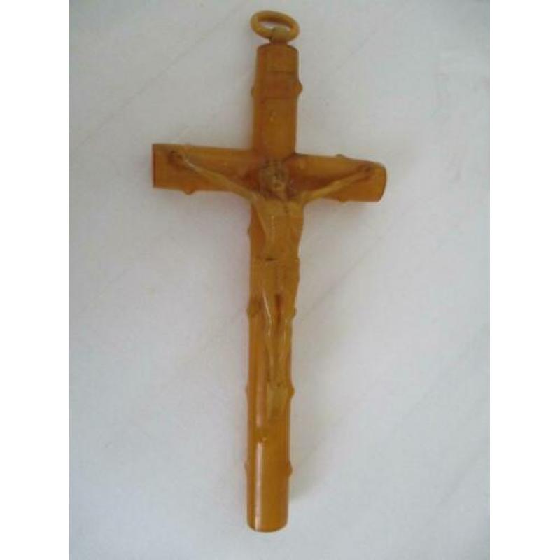antieke kruizen ,,celluliod en 2 stuks kinder kruisjes